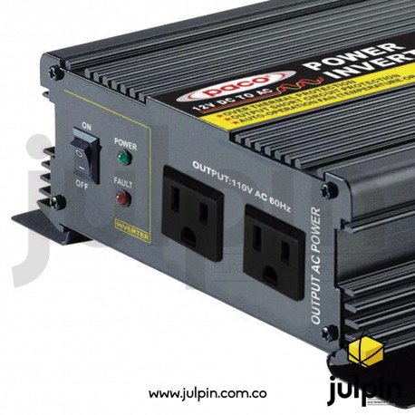 Inversor de corriente de 500W