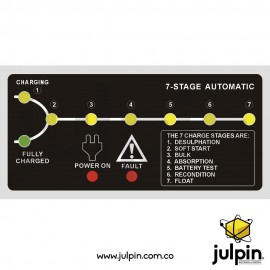 Cargador de baterías de 12V a 10A