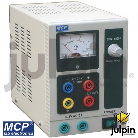 Fuente regulada con salidas DC y AC. Serie M10-SPN6000A