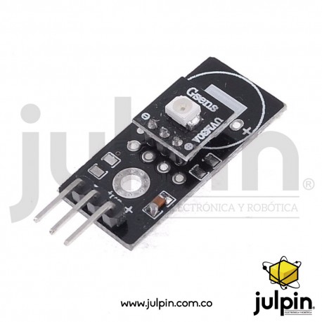 Módulo sensor de rayos ultravioleta