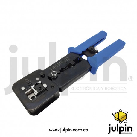 Ponchadora metálica para telefonía