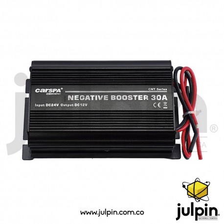 Convertidor de voltaje DC/DC de 24V a 12V (30A)