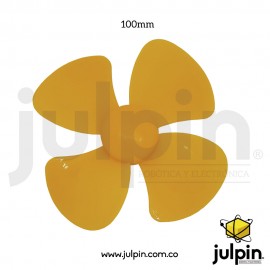 Hélice 100mm de 4 aspas