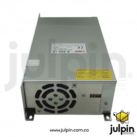 Fuente de poder switcheada 12V 40A 480W