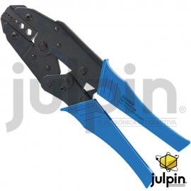 Ponchadora metálica para video y comunicación.