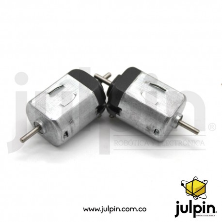 Micro motor R130 de doble eje a 3V