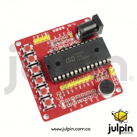Módulo de grabación de voz ISD1760 Módulo de grabación de voz ISD1760