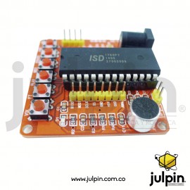 Módulo de grabación de voz ISD1760 Módulo de grabación de voz ISD1760
