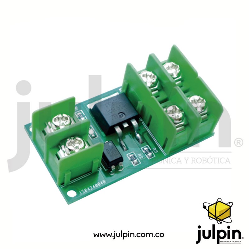 Módulo de control de CC MOSFET para motores o luces de alta potencia 
