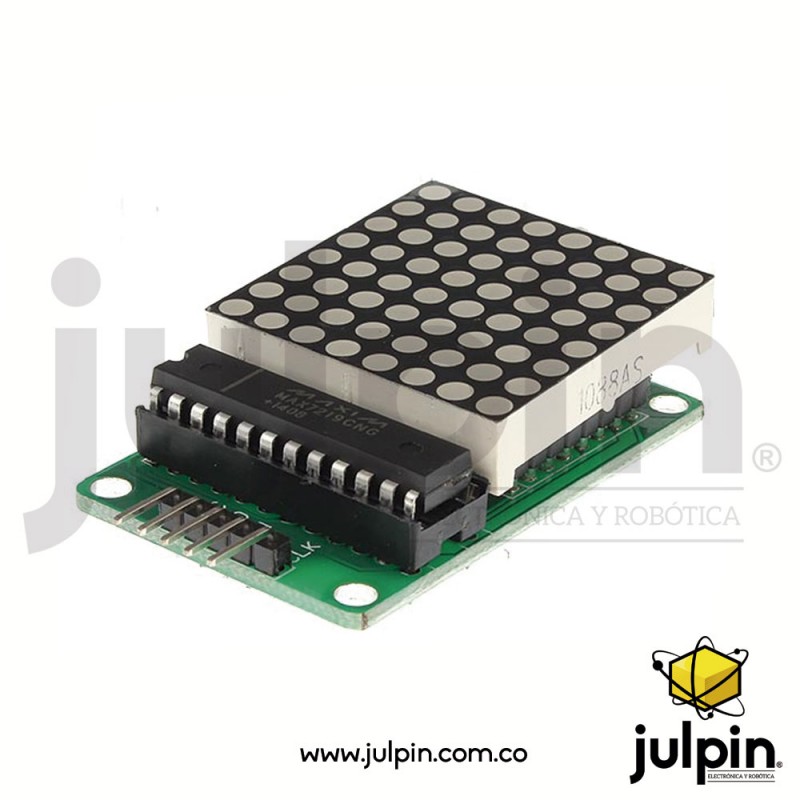 Matriz de puntos con módulo de control MAX7219