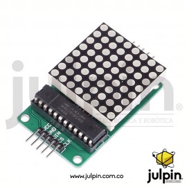 Matriz de puntos con módulo de control MAX7219