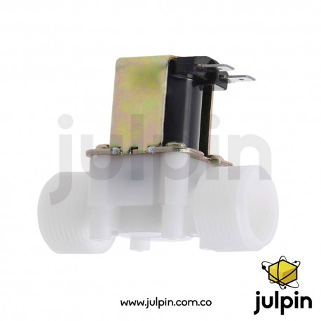 (12V) Válvula solenoide NC con rosca de 3/4