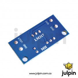 Convertidor reductor DC-DC LM317