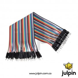 40 puentes de 30cm macho-macho