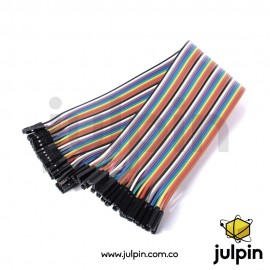 40 puentes de 30cm hembra-hembra