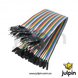 40 puentes de 30cm macho-hembra
