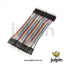 40 puentes de 10cm macho-macho 40 puentes de 10cm macho-macho