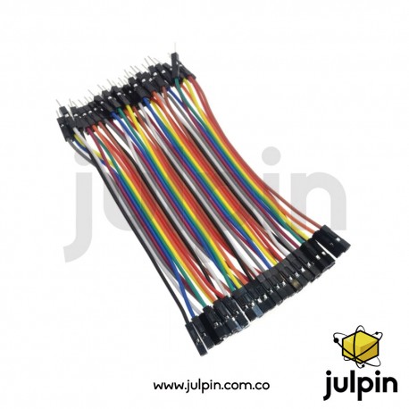 40 puentes de 10cm macho-hembra 40 puentes de 10cm macho-hembra