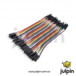 40 puentes de 10cm macho-hembra 40 puentes de 10cm macho-hembra