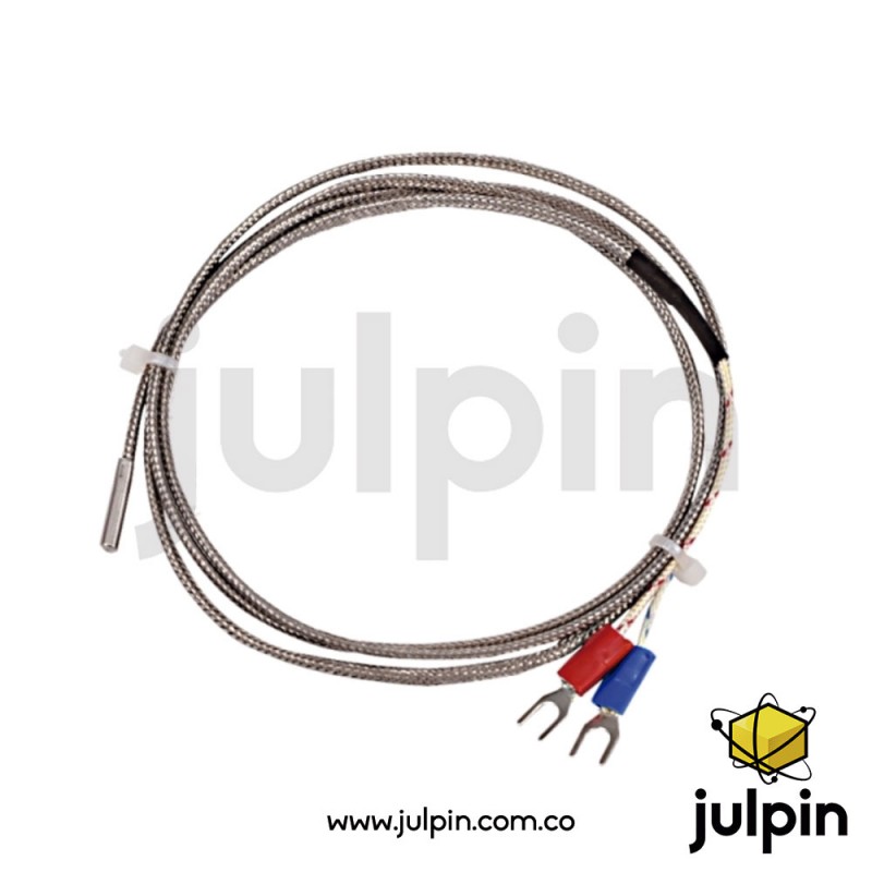 Sonda termocupla tipo K de 1 metro