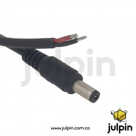 Conector de enchufe macho DC con cable