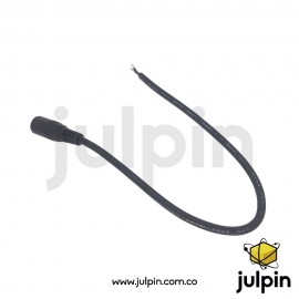 Conector de enchufe hembra DC con cable