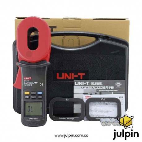 Pinza para medir resistencia de campo. UT275