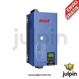 Inversor de baja frecuencia de 24V y 3KW. Fase dividida