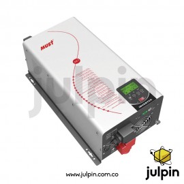 Inversor de baja frecuencia de 24V y 3KW. Fase dividida