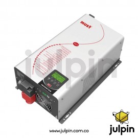 Inversor de baja frecuencia de 24V y 3KW. Fase dividida