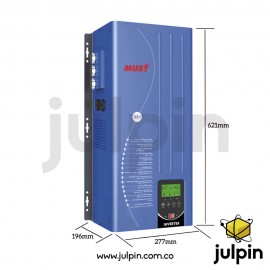 Inversor de baja frecuencia de 48V y 6KW. Fase dividida