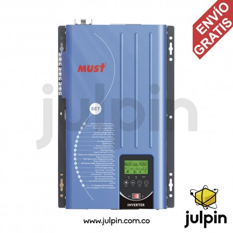 Inversor de baja frecuencia de 3KW a 48V. Fase dividida