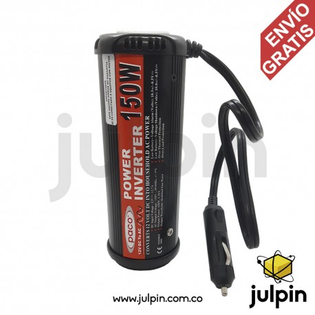 inversor portátil de corriente de 150W y salida USB inversor portátil de corriente de 150W y salida USB