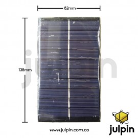 Panel solar de 5V a 300mA