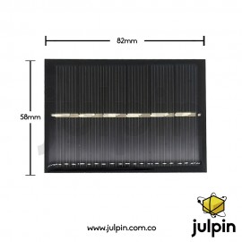 Panel solar de 3V a 200mA