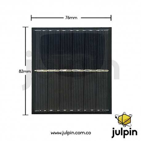 Panel solar de 3V a 300mA