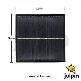 Panel solar de 6V a 150mA