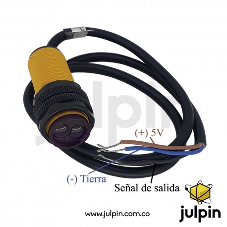 Sensor infrarrojo de obstáculos