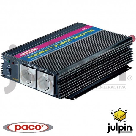 INVERSOR DE CORRIENTE DE 1000 Watts de 24 voltios