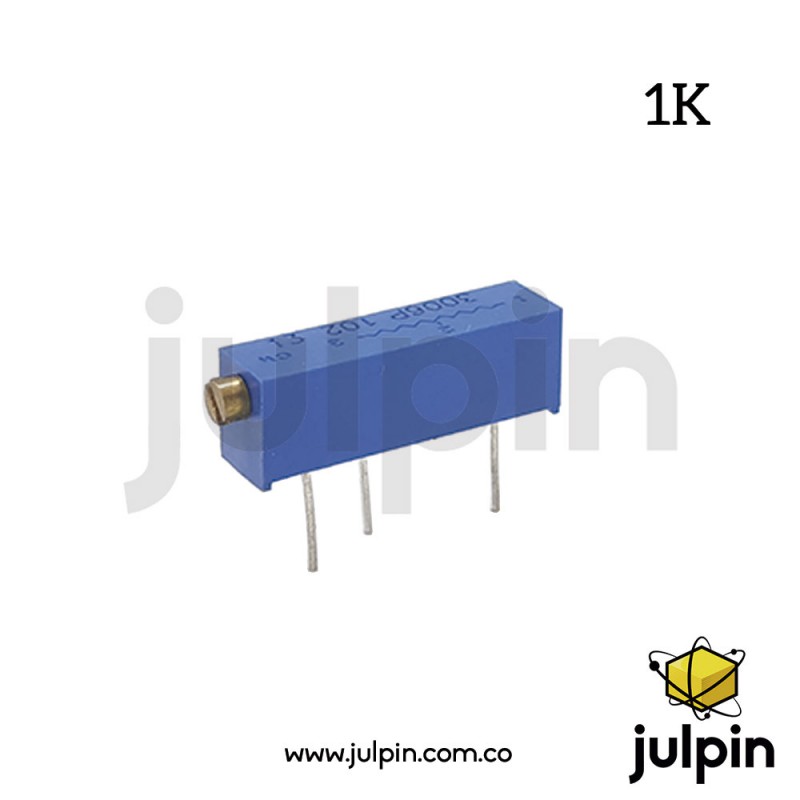 Potenciómetro trimmer de 1K