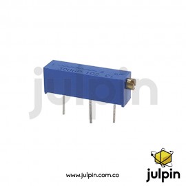 Potenciómetro trimmer de 1K Potenciómetro trimmer de 1K