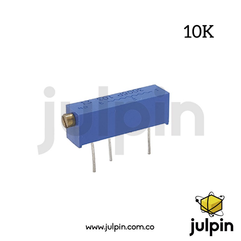 Potenciómetro trimmer de 10K