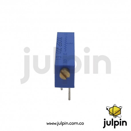 Potenciómetro trimmer de 20K