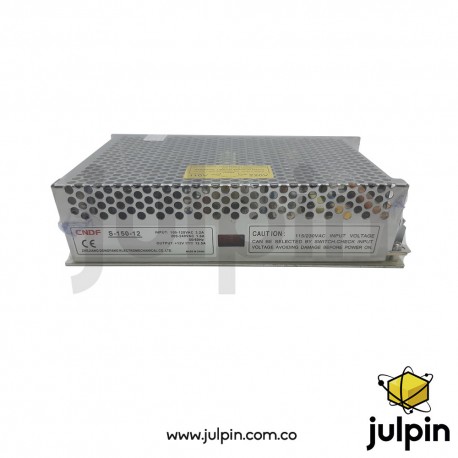 Fuente de poder switcheada 12V 12.5A 150W