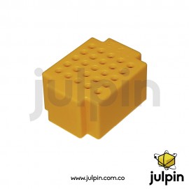 Set de 5 mini protoboard de 25 agujeros Set de 5 mini protoboard de 25 agujeros