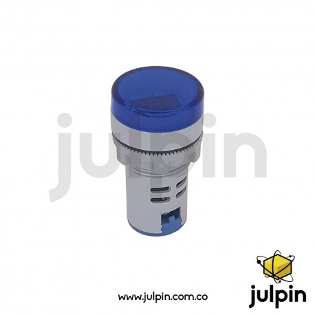 Voltímetro digital LED AC hasta 500V
