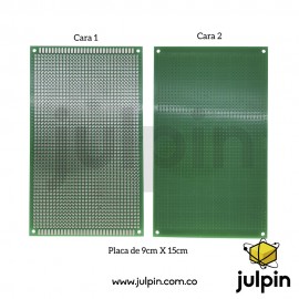 PCB universal de una cara 9cm x 15cm