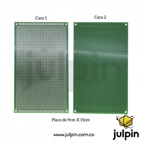 PCB universal de una cara 9cm x 15cm