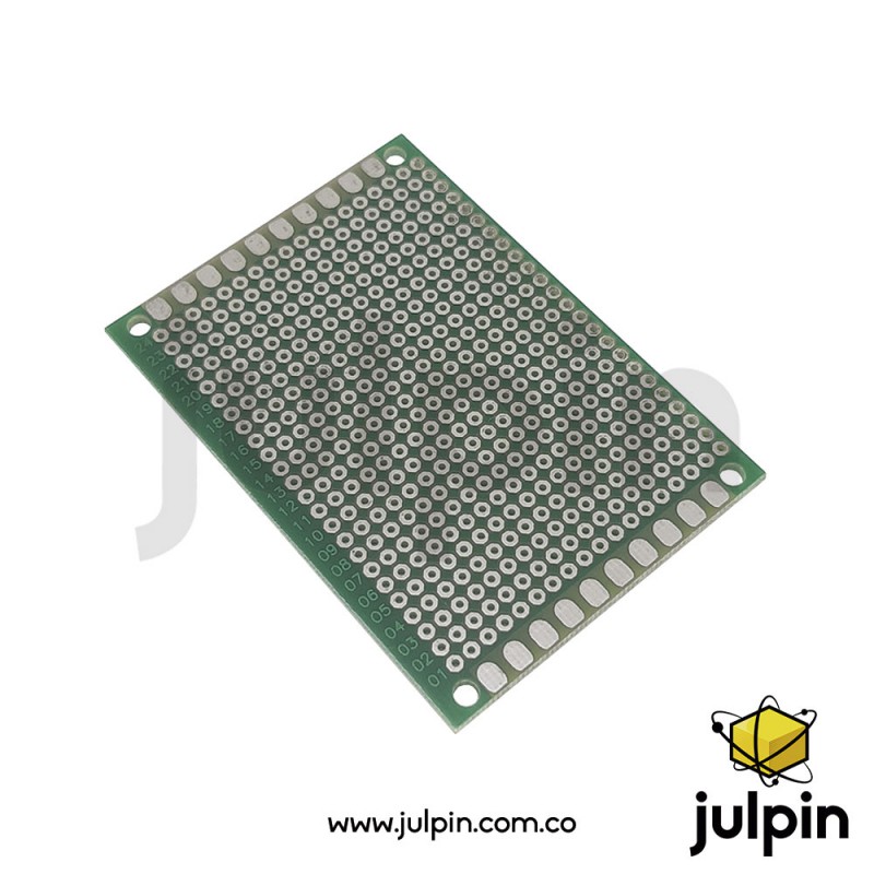 PCB universal de una sola cara 5cm x 7cm
