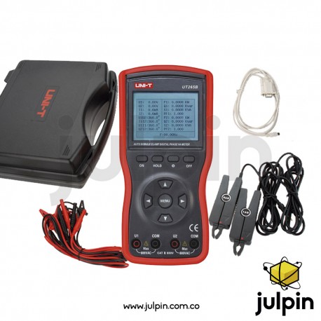 Medidor de potencia de doble fase. UT265B